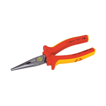 C.K Tools RedLine VDE Snipe Nose Pliers 175mm 431013